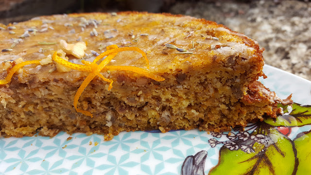 bolo de abóbora e noz