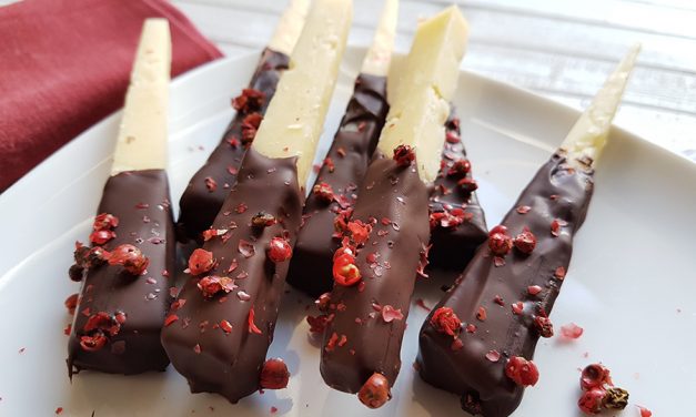Festival do Chocolate: Palitos de Queijo da Ilha com Chocolate