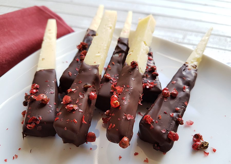 Festival do Chocolate: Palitos de Queijo da Ilha com Chocolate