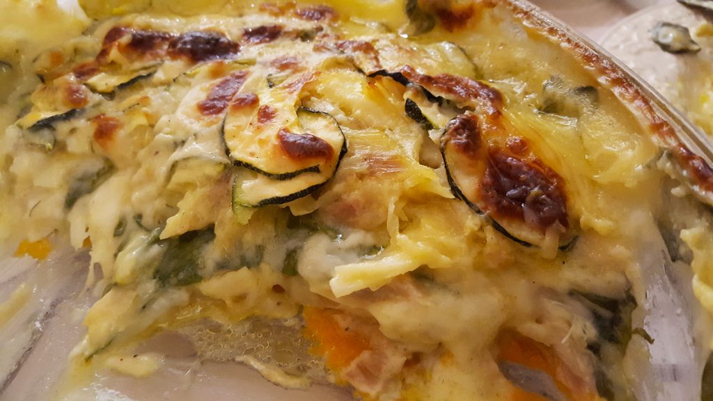 bacalhau com legumes