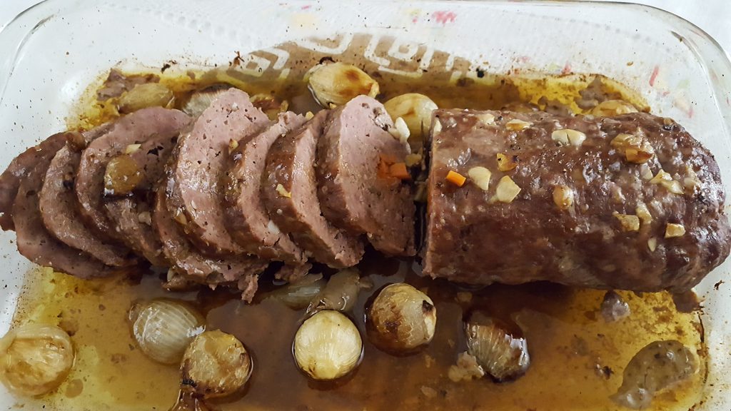 rolo de carne