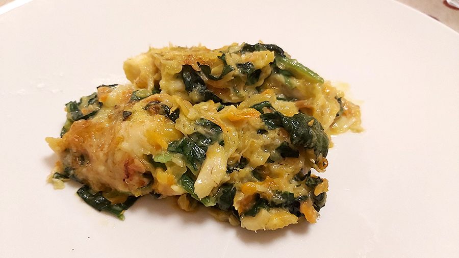gratinado de pescada