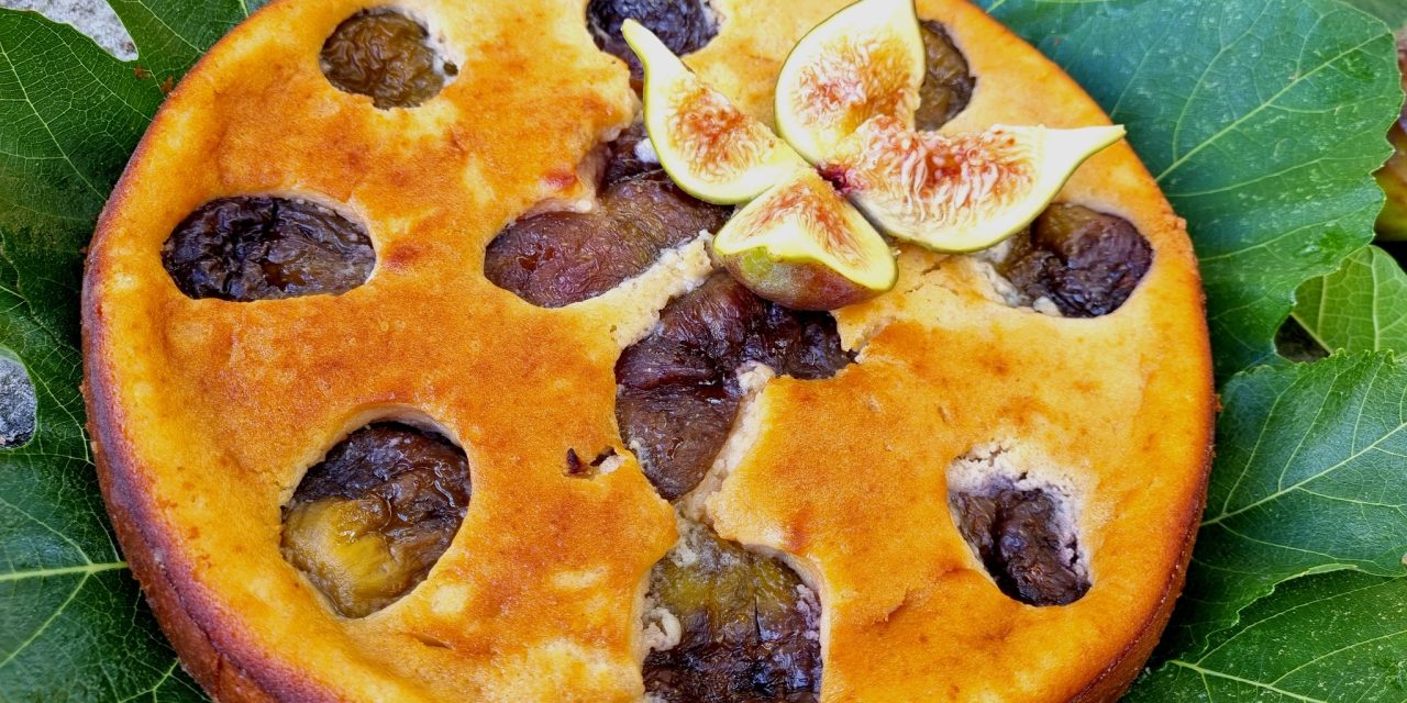 Cheesecake de Figos (no forno)